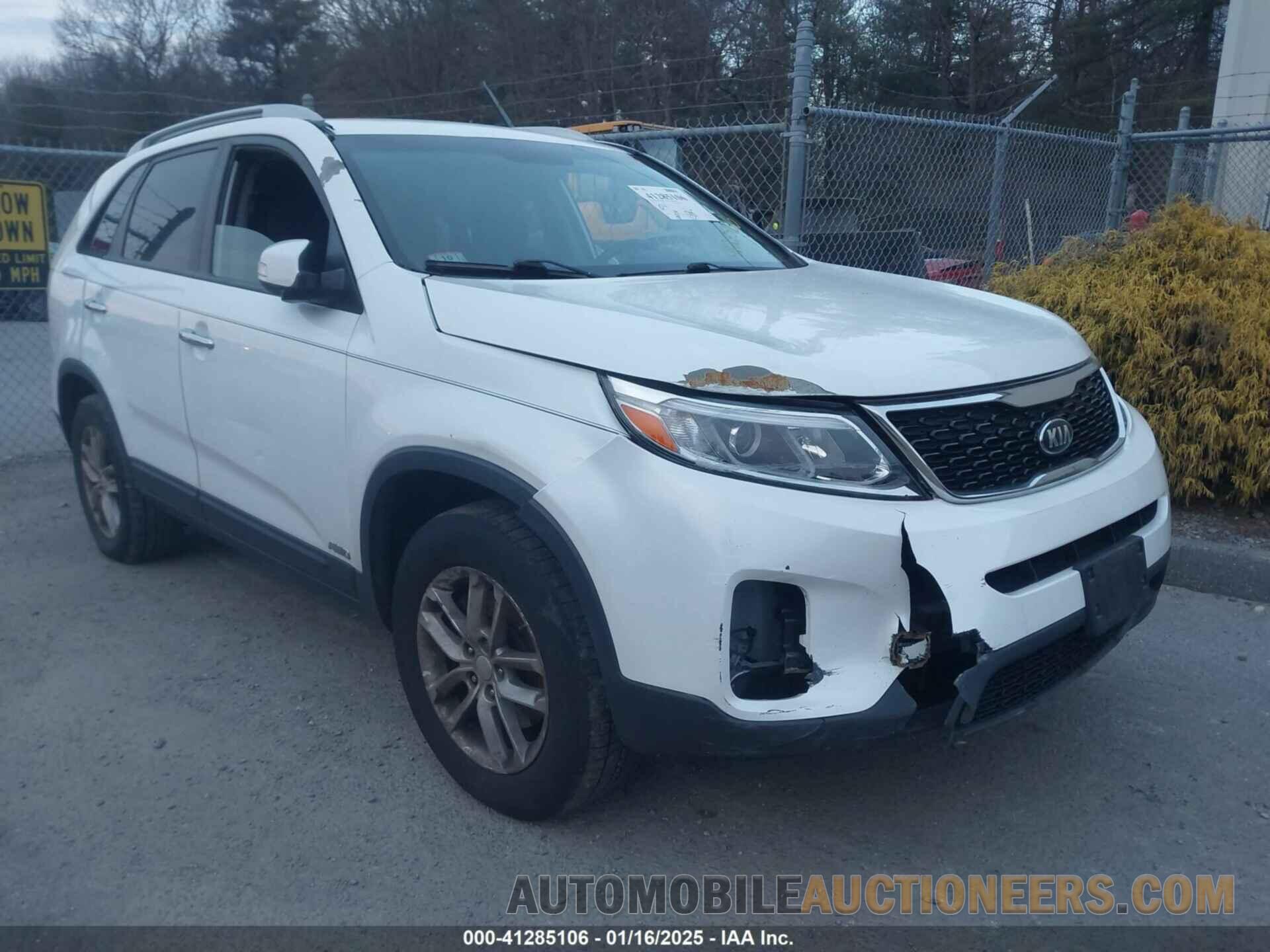 5XYKTDA66FG617772 KIA SORENTO 2015