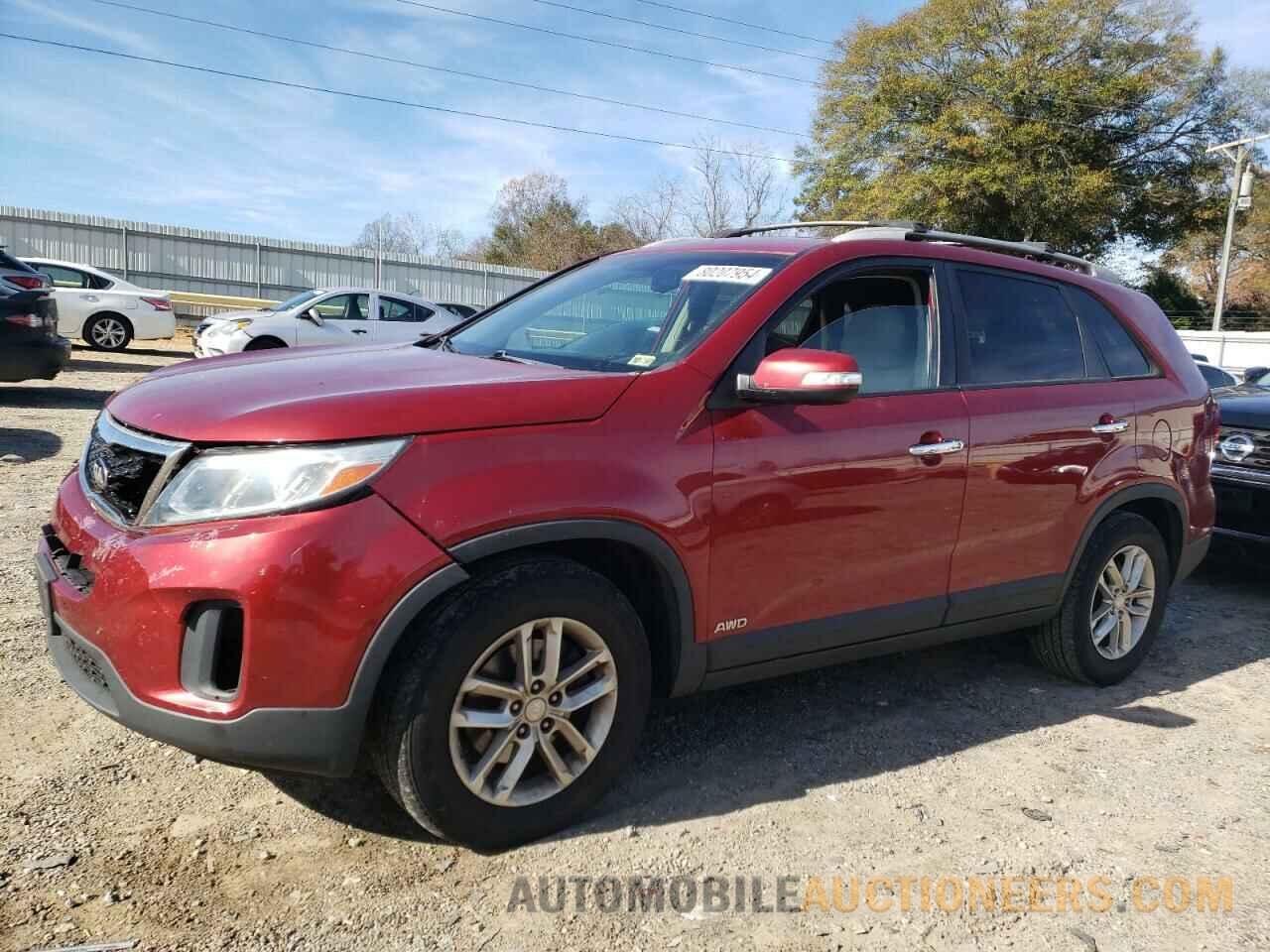 5XYKTDA67FG624598 KIA SORENTO 2015