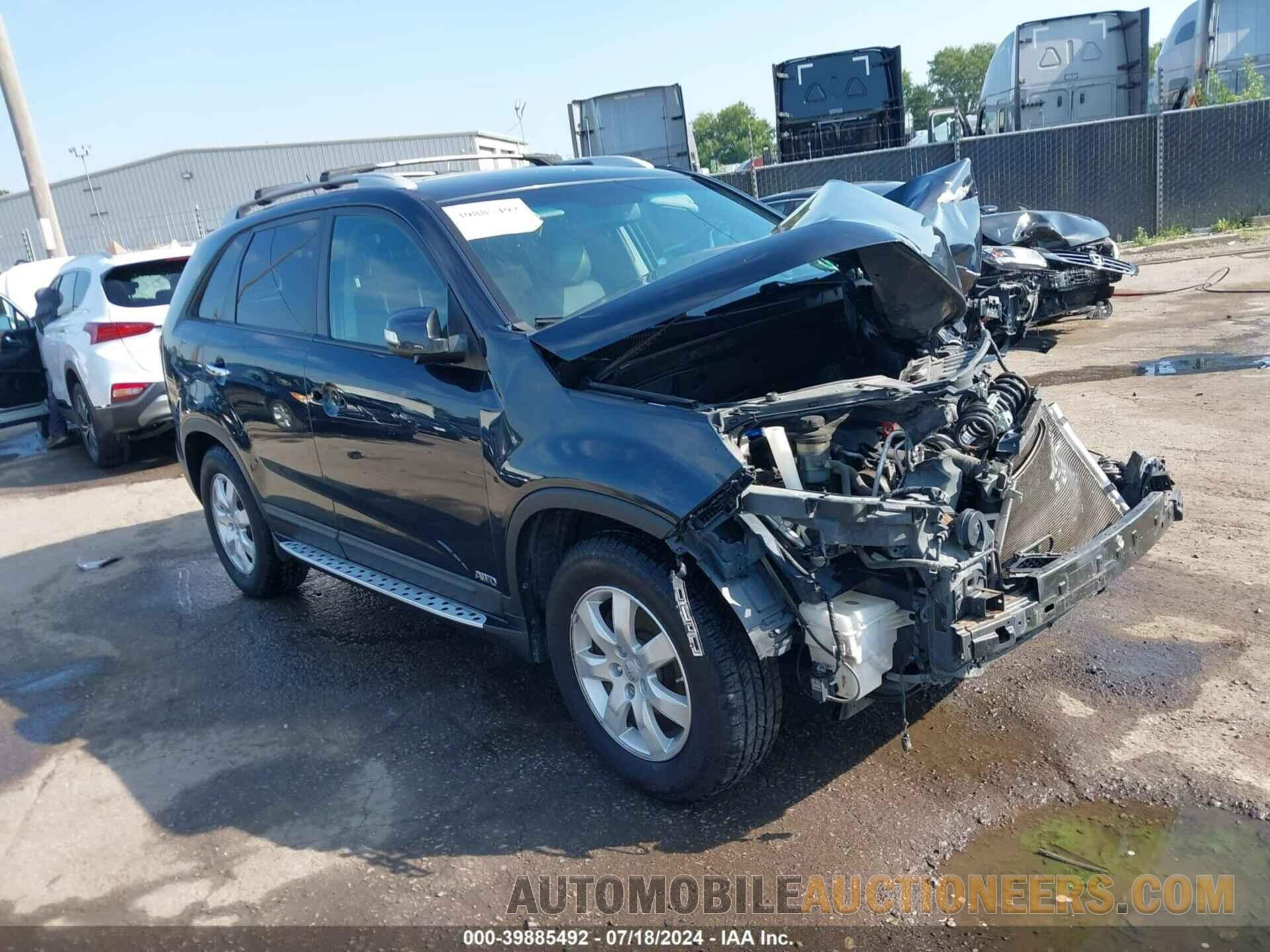 5XYKTDA68CG244911 KIA SORENTO 2012