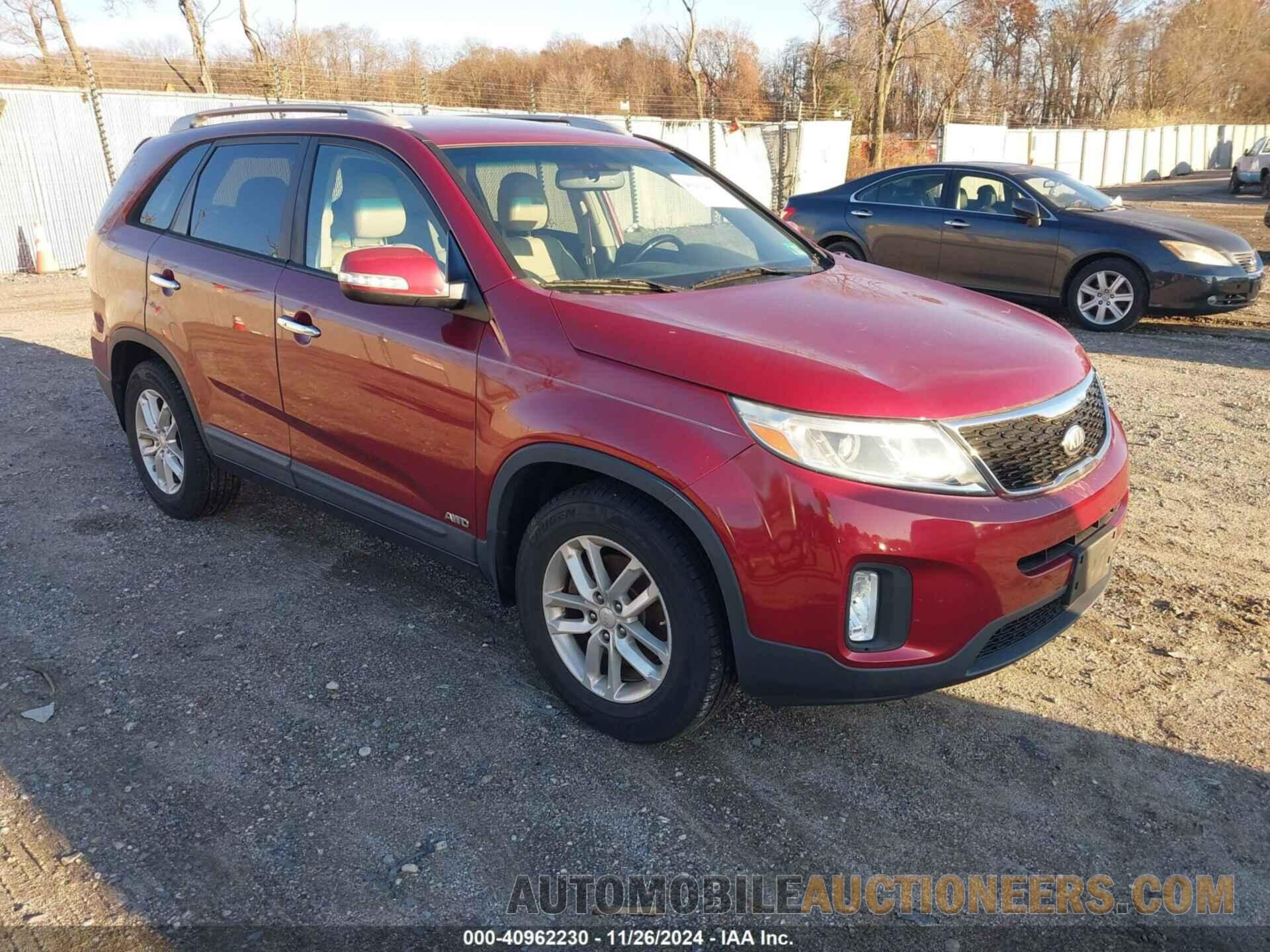 5XYKTDA69EG481636 KIA SORENTO 2014