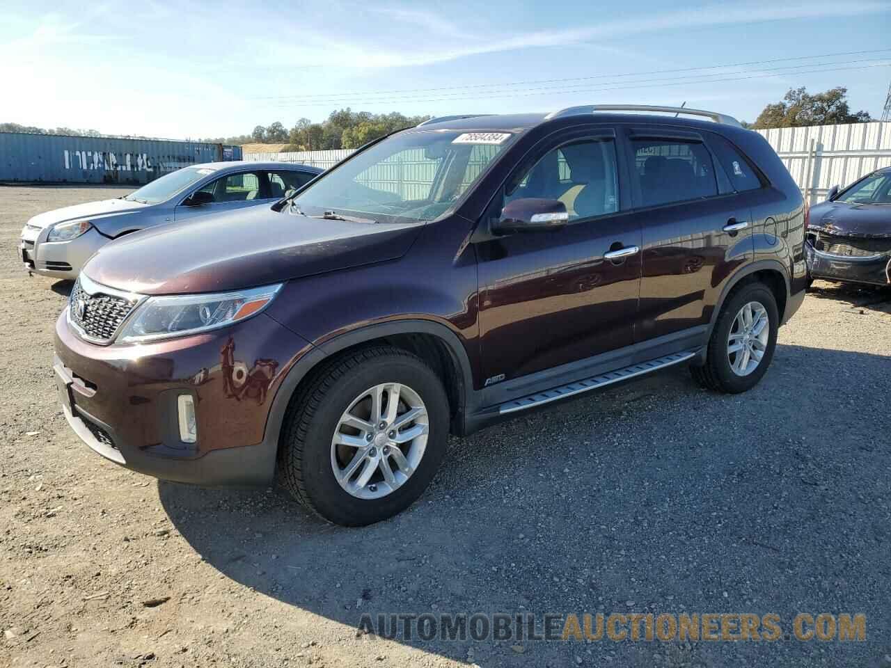 5XYKTDA69FG554036 KIA SORENTO 2015