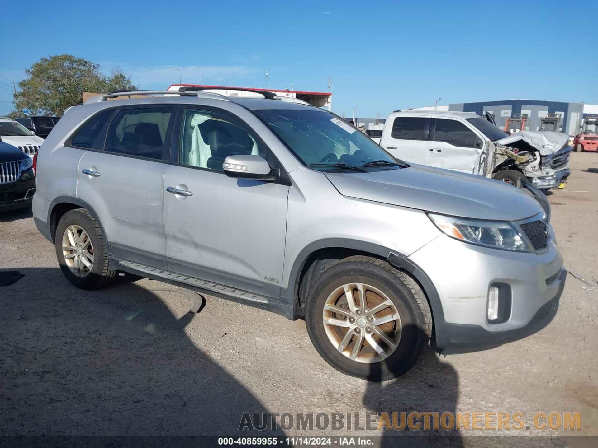 5XYKTDA6XEG518385 KIA SORENTO 2014