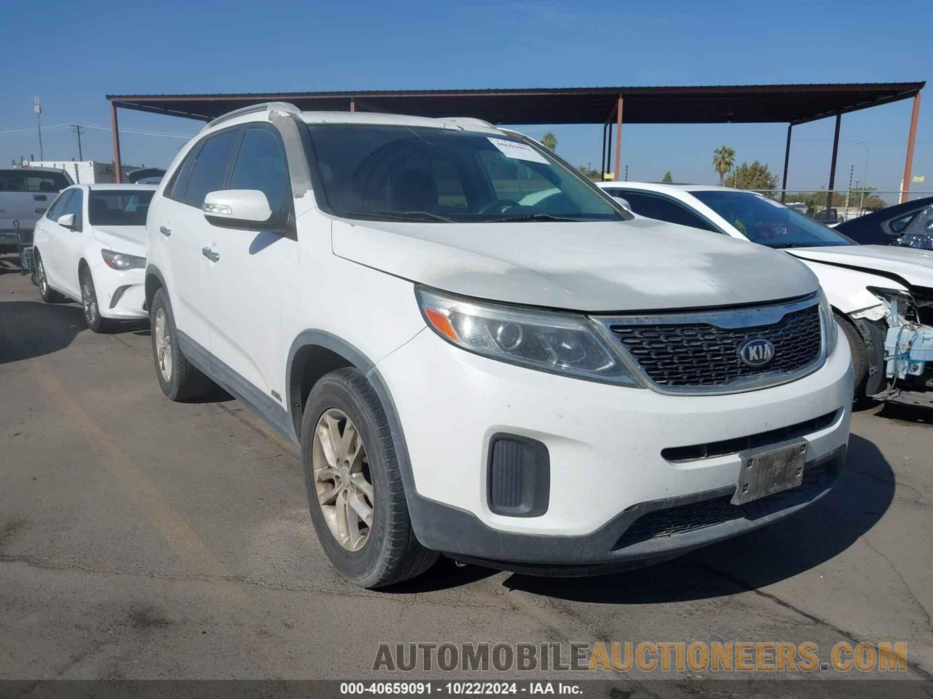 5XYKTDA70FG605321 KIA SORENTO 2015