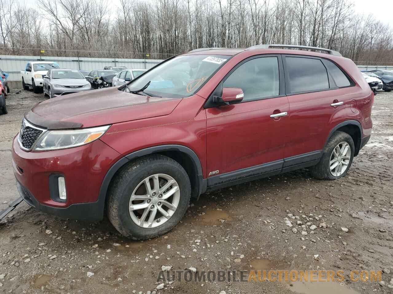 5XYKTDA70FG614844 KIA SORENTO 2015