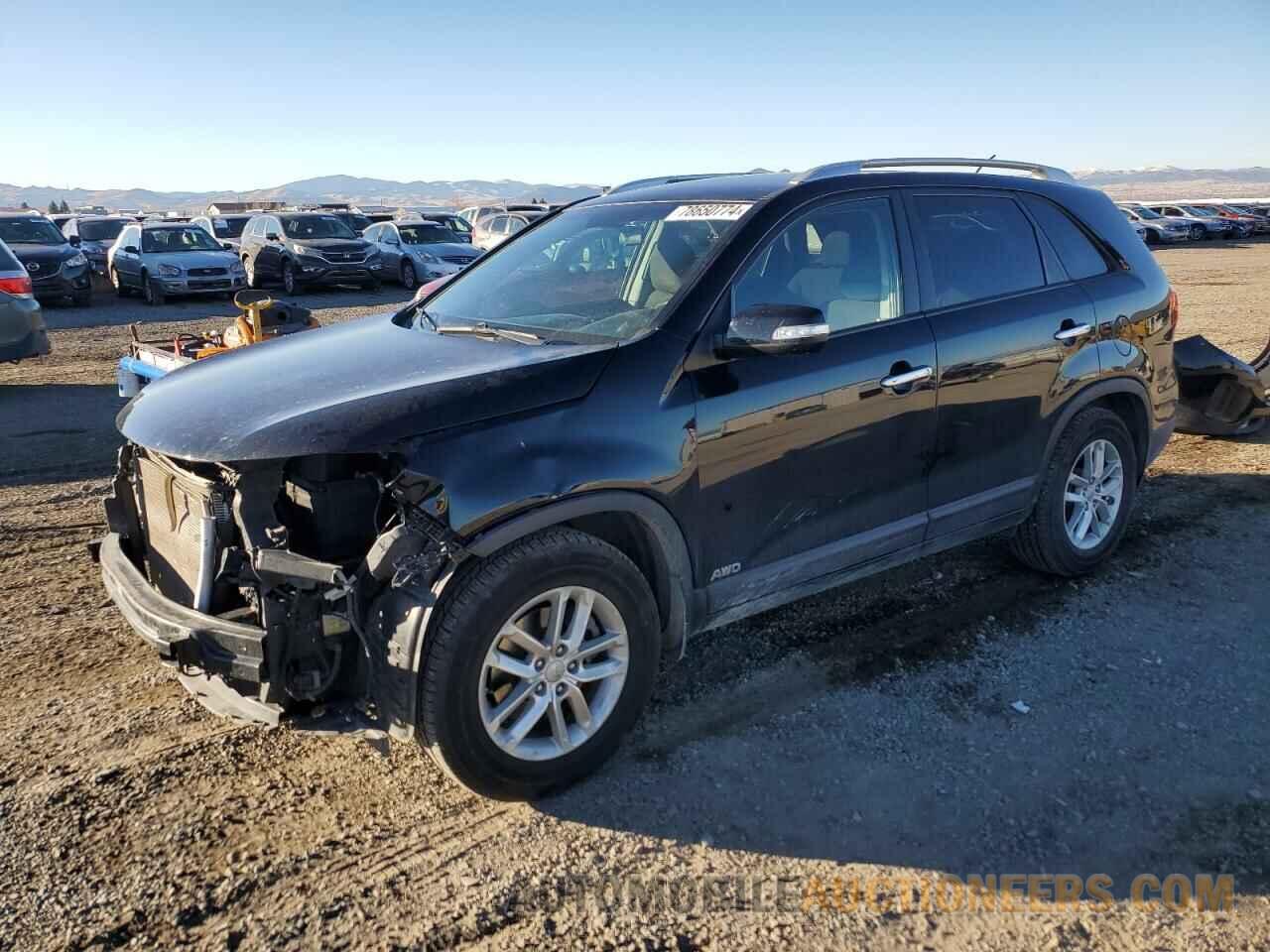 5XYKTDA71EG536766 KIA SORENTO 2014