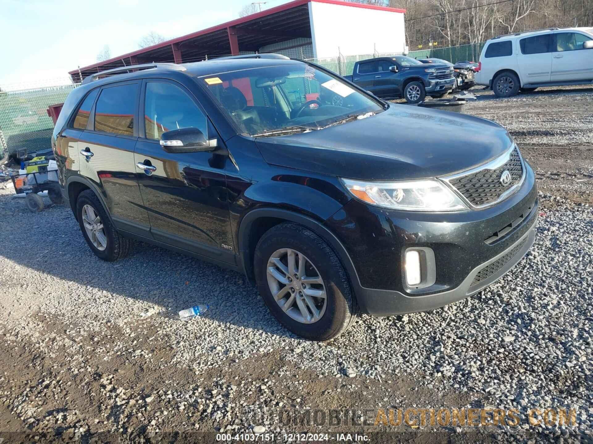 5XYKTDA78FG601680 KIA SORENTO 2015