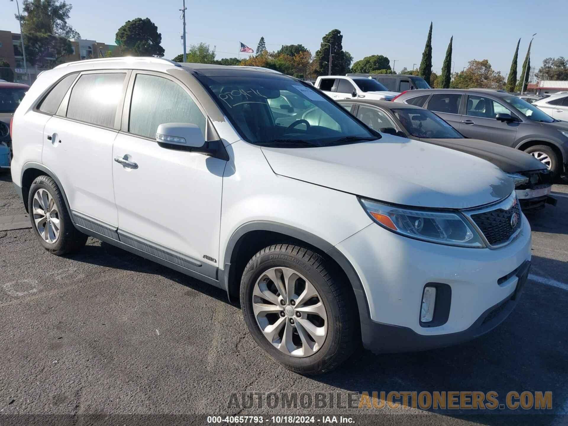 5XYKUDA70EG545522 KIA SORENTO 2014