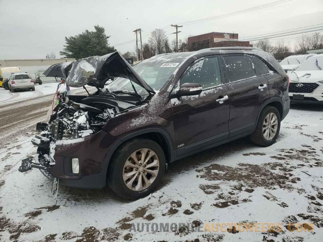 5XYKUDA73EG498308 KIA SORENTO 2014