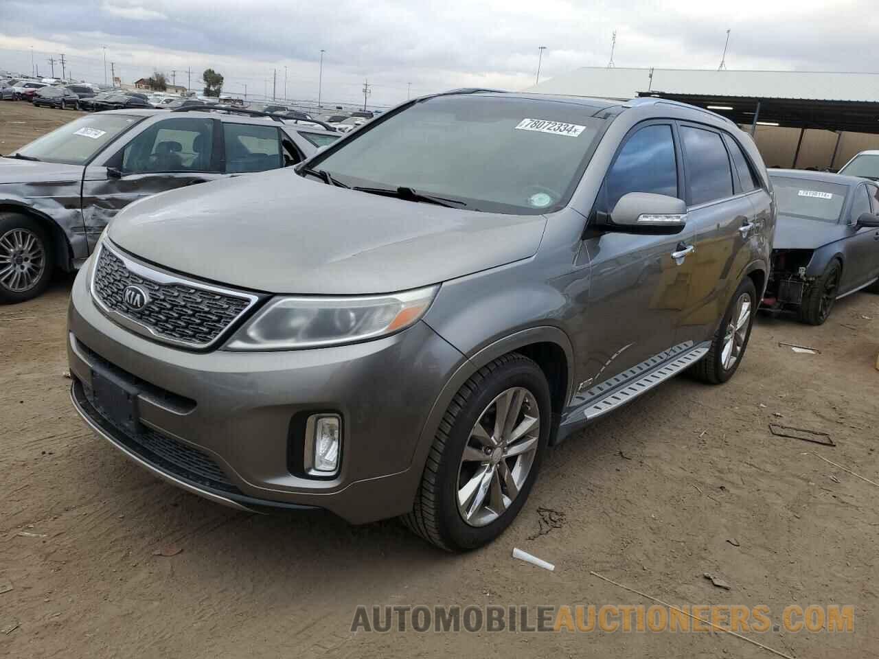 5XYKWDA70EG447827 KIA SORENTO 2014