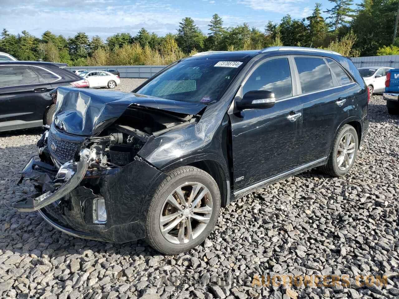 5XYKWDA75FG640282 KIA SORENTO 2015