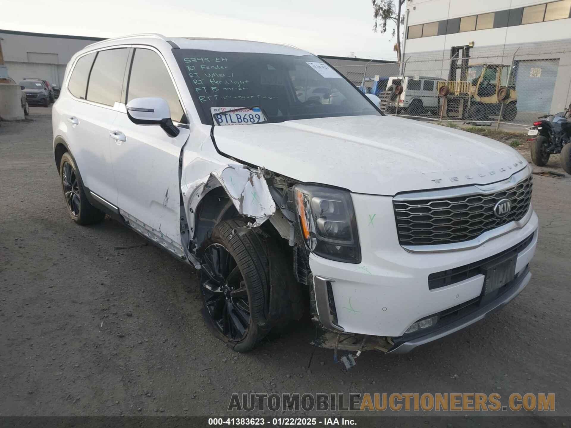 5XYP54HC1MG129130 KIA TELLURIDE 2021