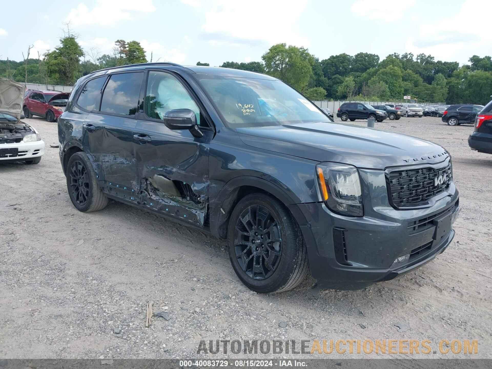 5XYP5DHC0NG248384 KIA TELLURIDE 2022