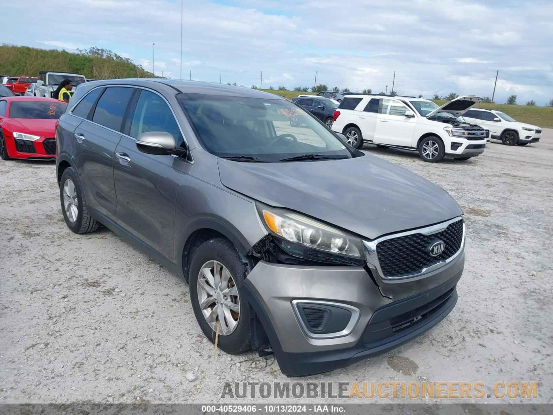 5XYPG4A30GG167313 KIA SORENTO 2016