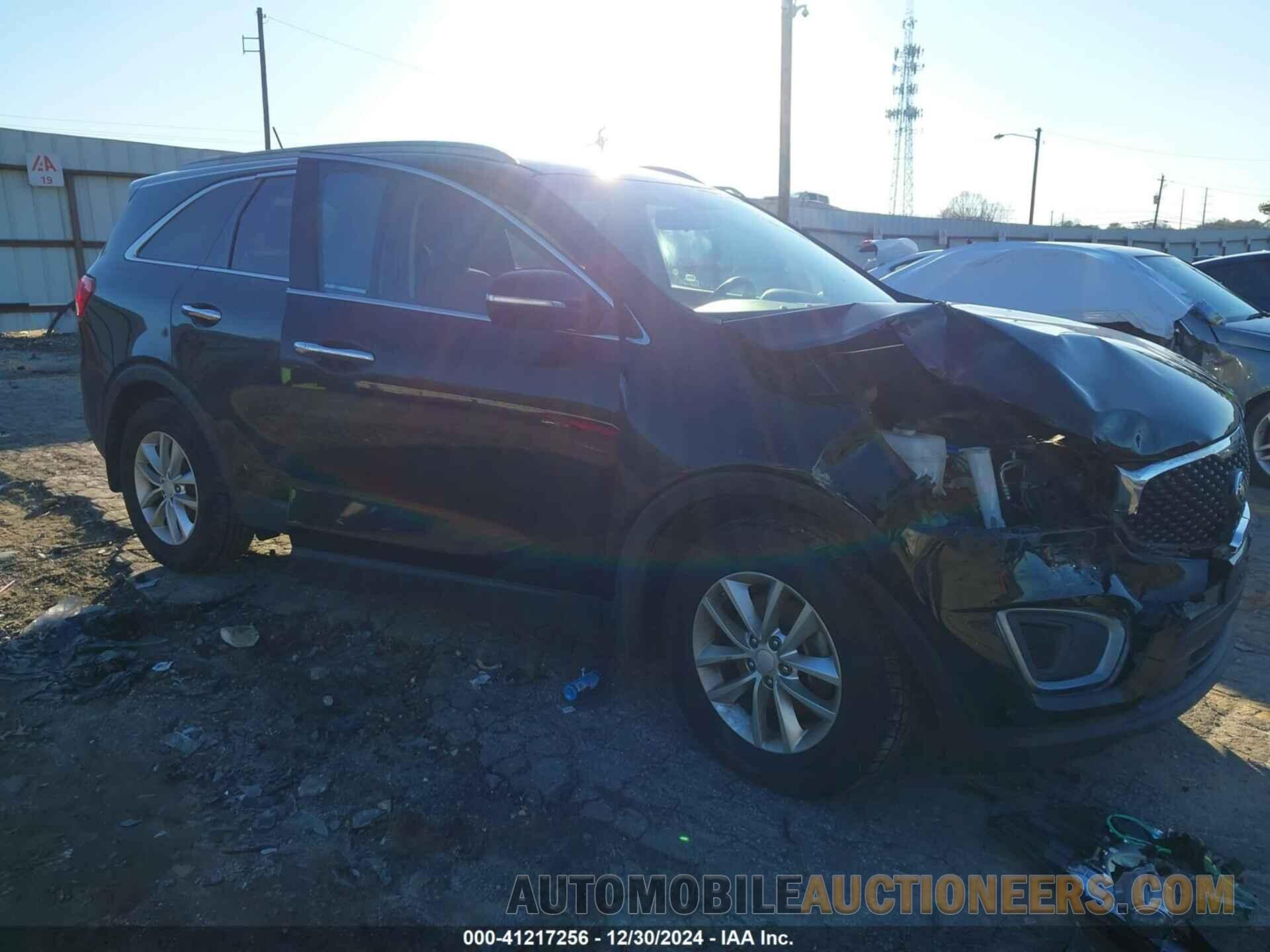 5XYPG4A30HG285332 KIA SORENTO 2017