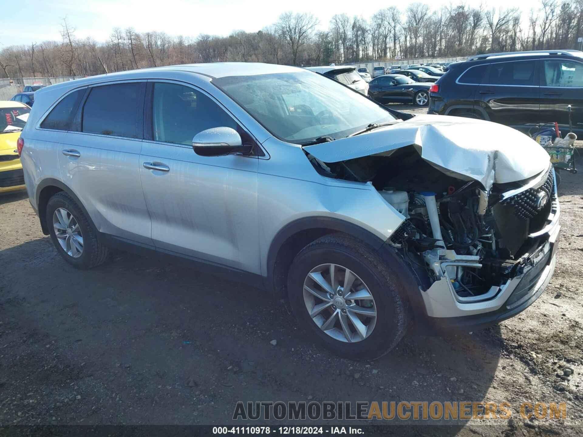 5XYPG4A30HG300170 KIA SORENTO 2017