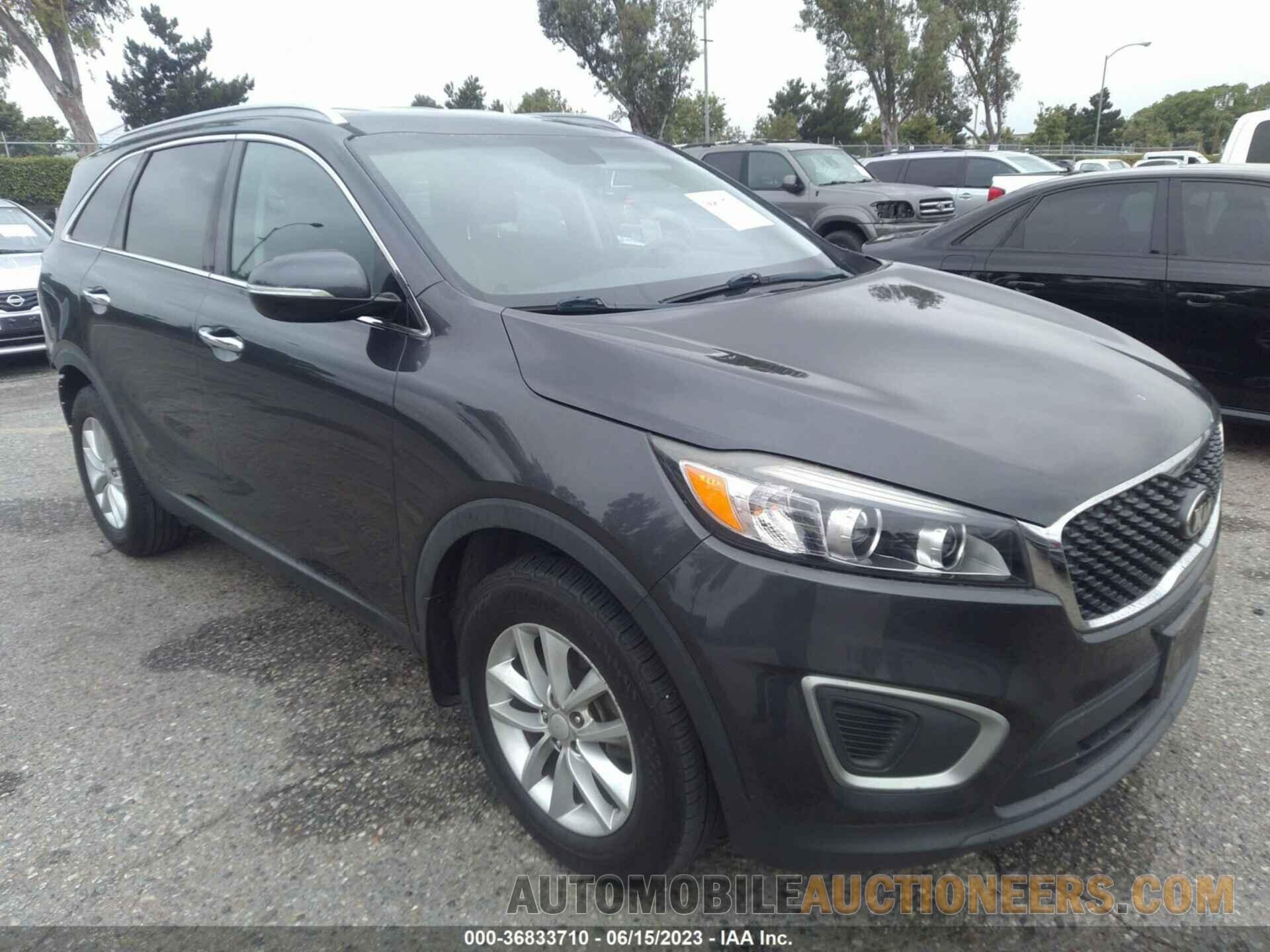 5XYPG4A30JG346586 KIA SORENTO 2018