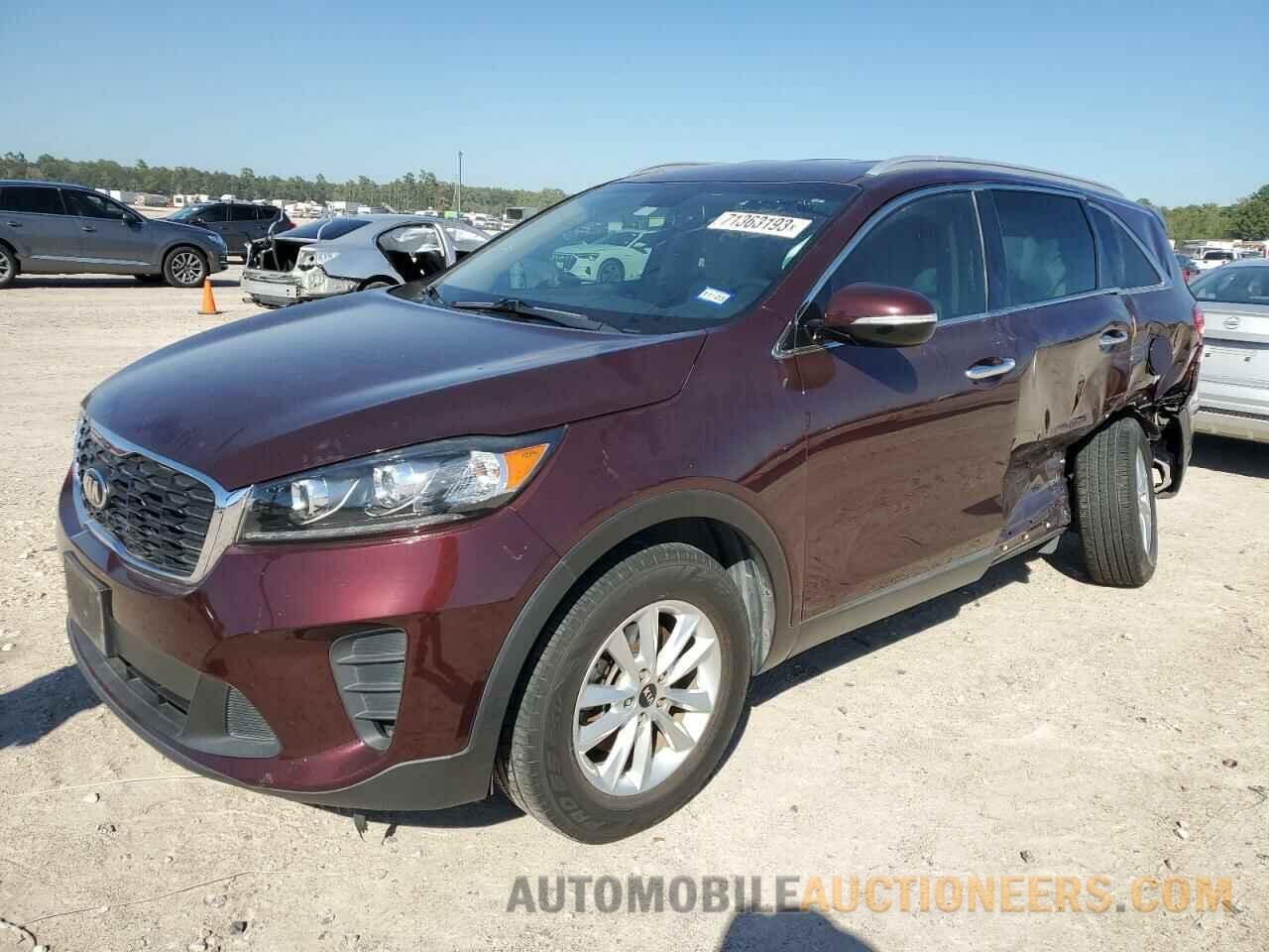 5XYPG4A30KG474117 KIA SORENTO 2019