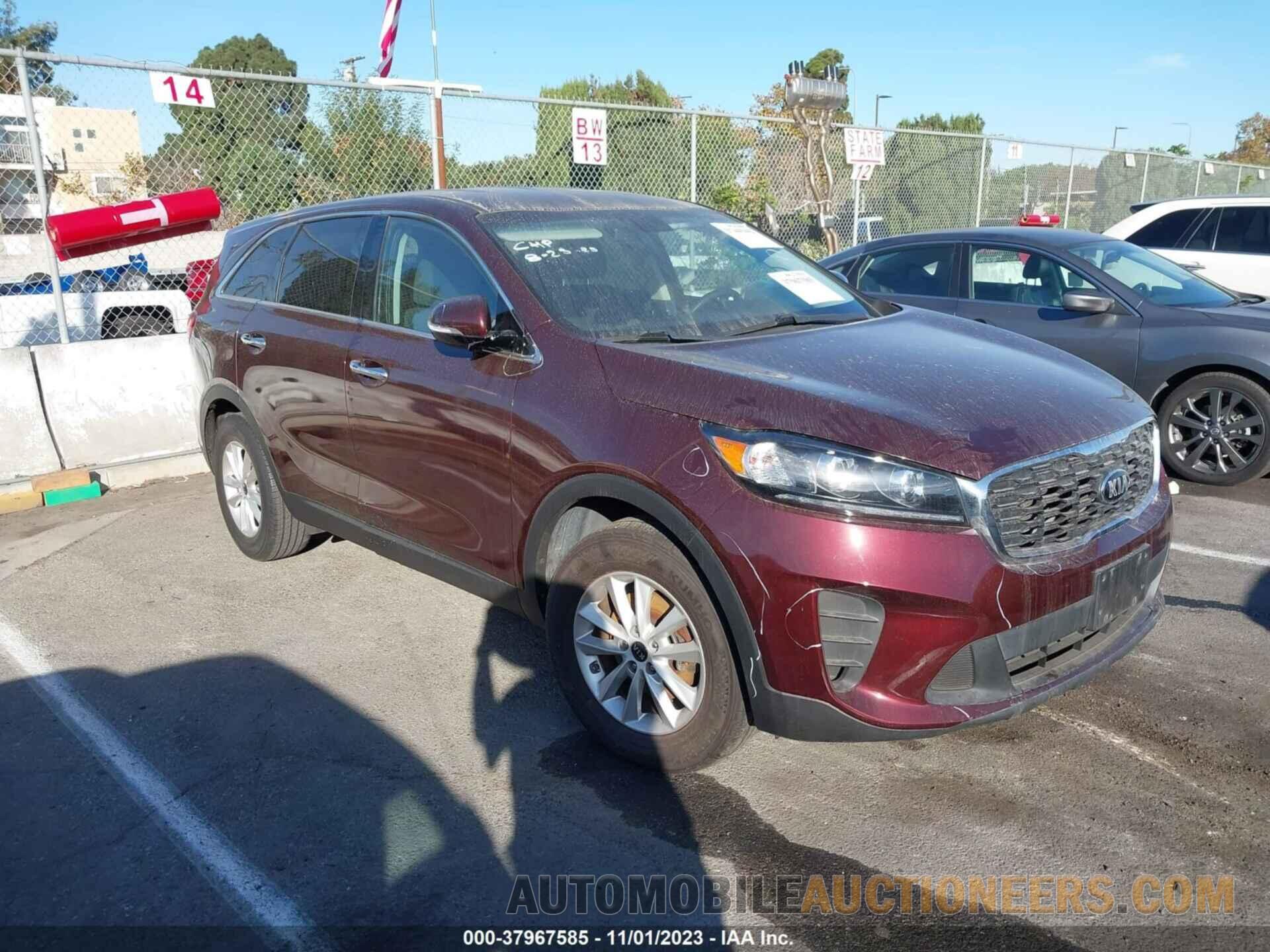 5XYPG4A30KG530122 KIA SORENTO 2019