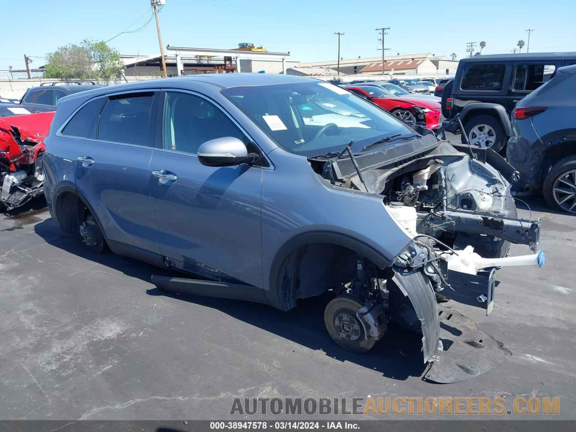 5XYPG4A30LG628925 KIA SORENTO 2020