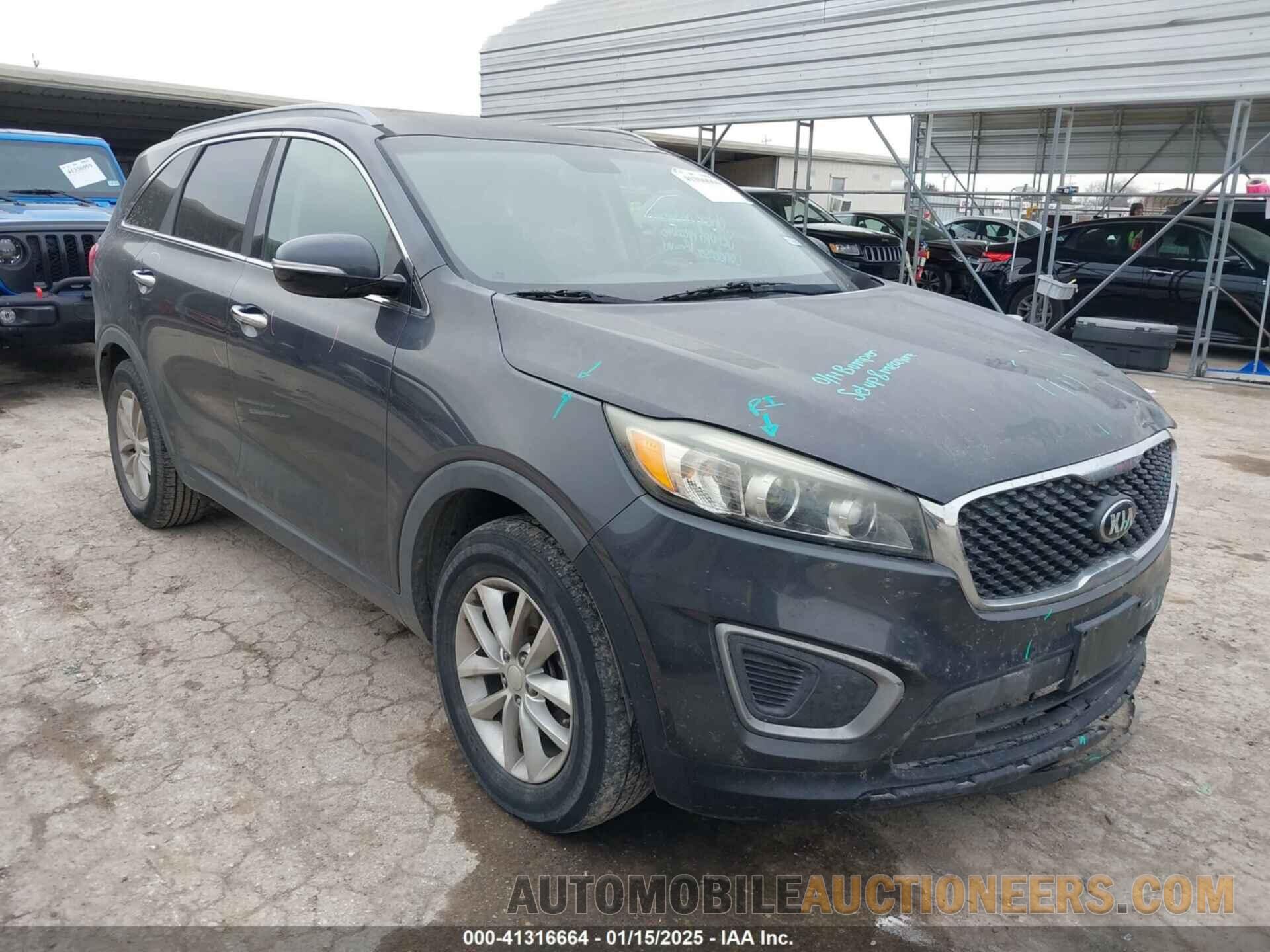 5XYPG4A31GG117746 KIA SORENTO 2016