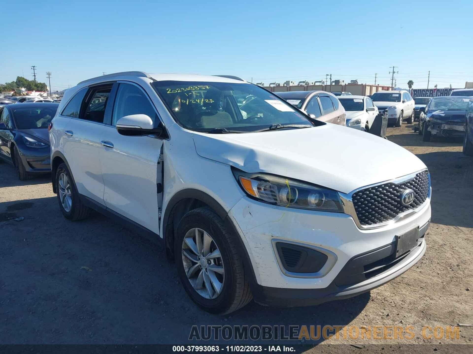 5XYPG4A31JG347312 KIA SORENTO 2018