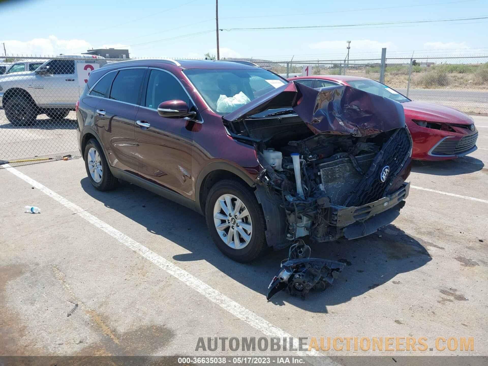 5XYPG4A31KG463093 KIA SORENTO 2019