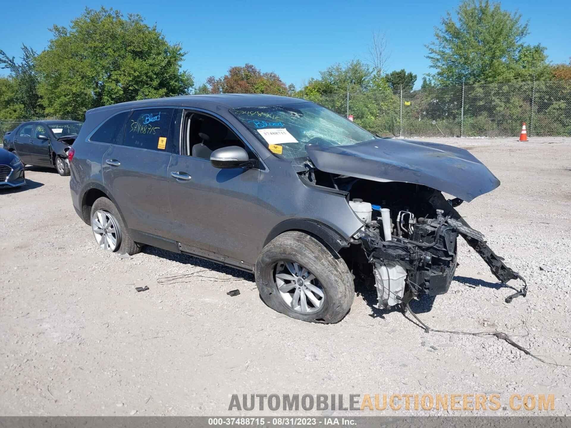 5XYPG4A31KG522885 KIA SORENTO 2019