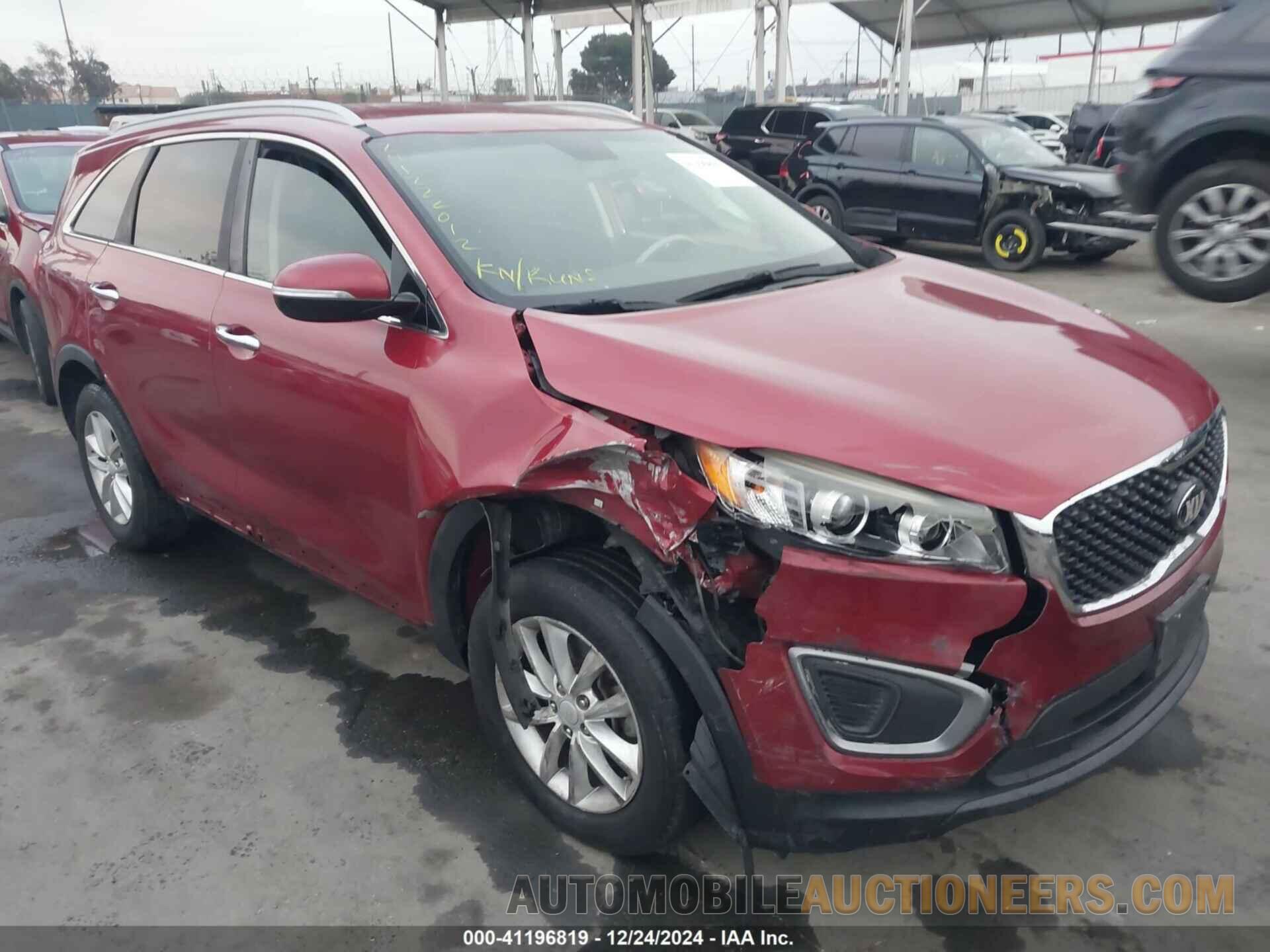 5XYPG4A32GG088936 KIA SORENTO 2016