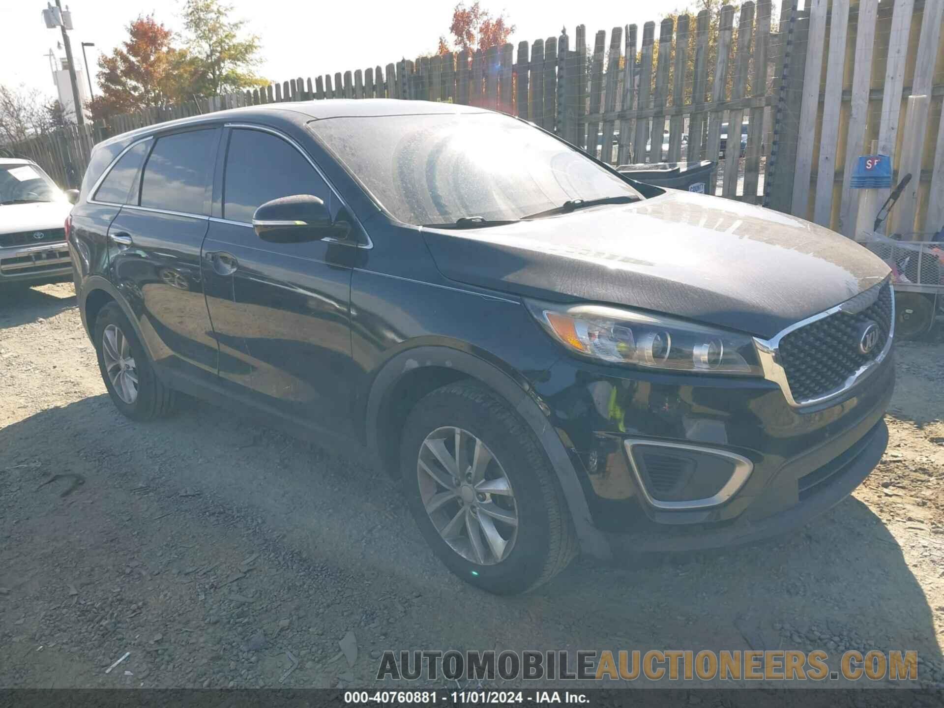 5XYPG4A32GG114323 KIA SORENTO 2016