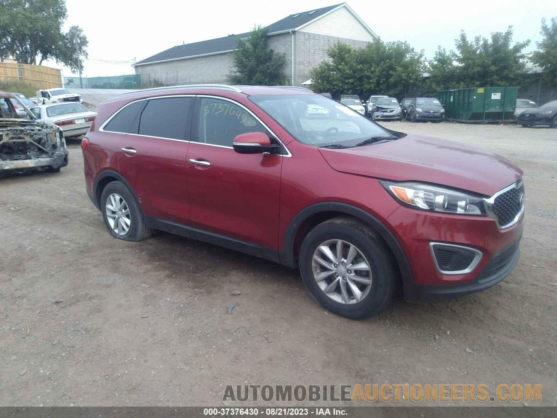 5XYPG4A32JG341664 KIA SORENTO 2018