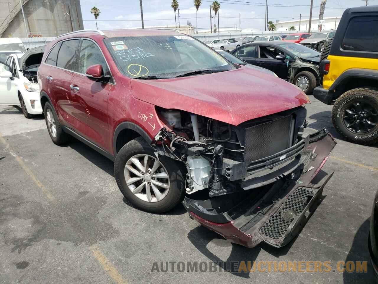 5XYPG4A32JG346444 KIA SORENTO 2018