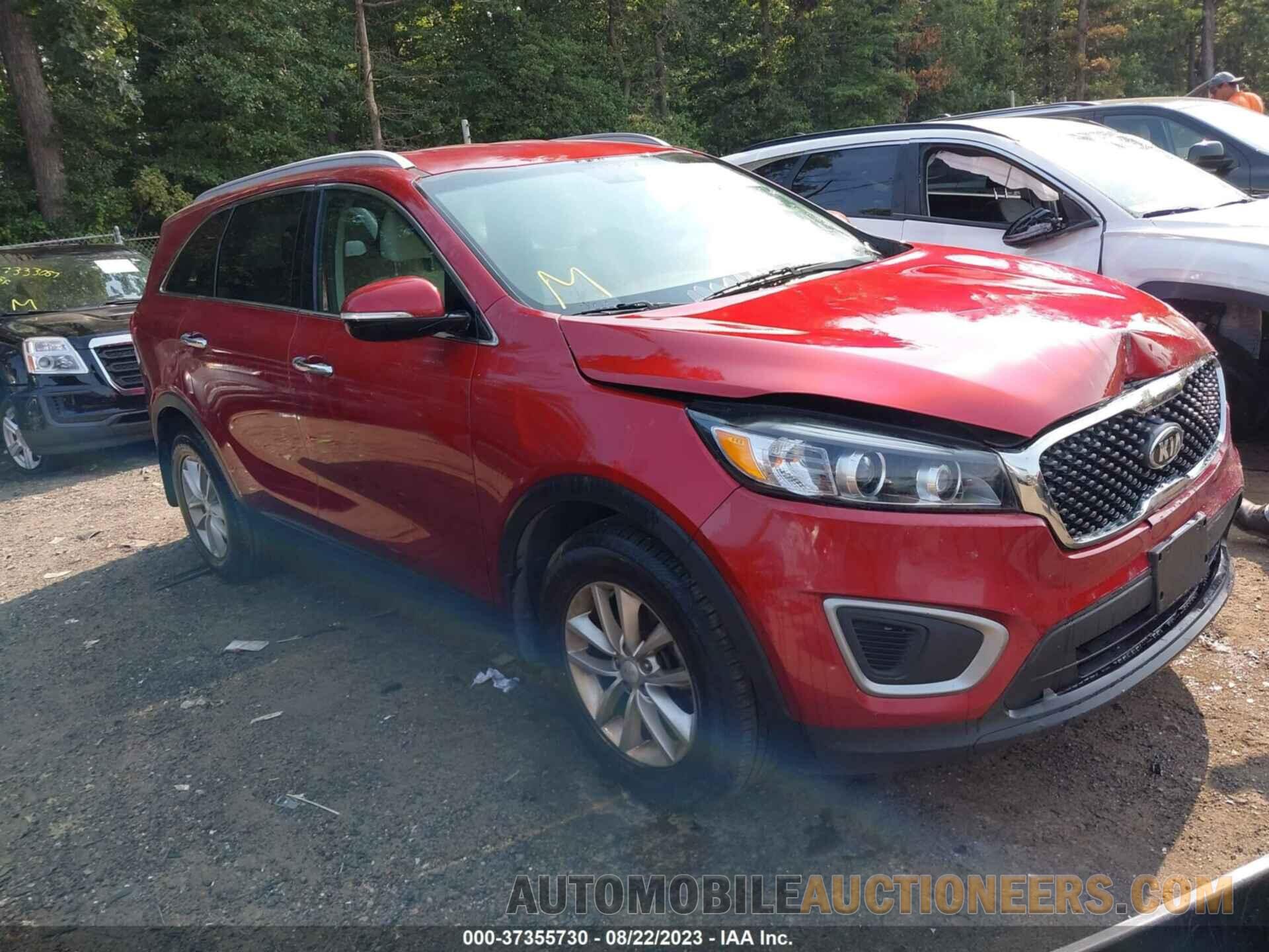 5XYPG4A32JG378035 KIA SORENTO 2018