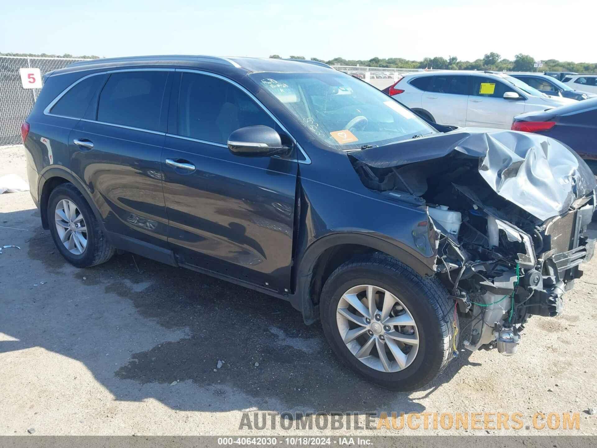 5XYPG4A32JG429209 KIA SORENTO 2018