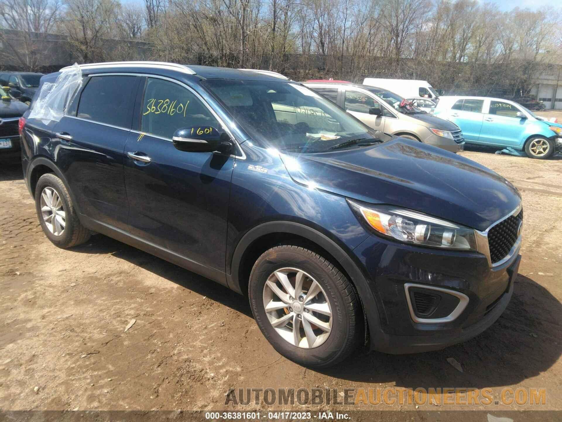 5XYPG4A33JG346288 KIA SORENTO 2018