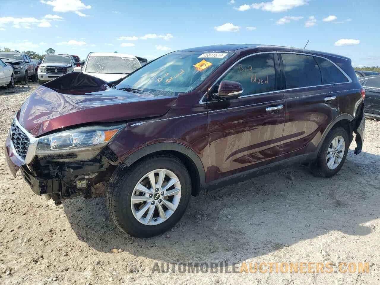 5XYPG4A33KG574373 KIA SORENTO 2019