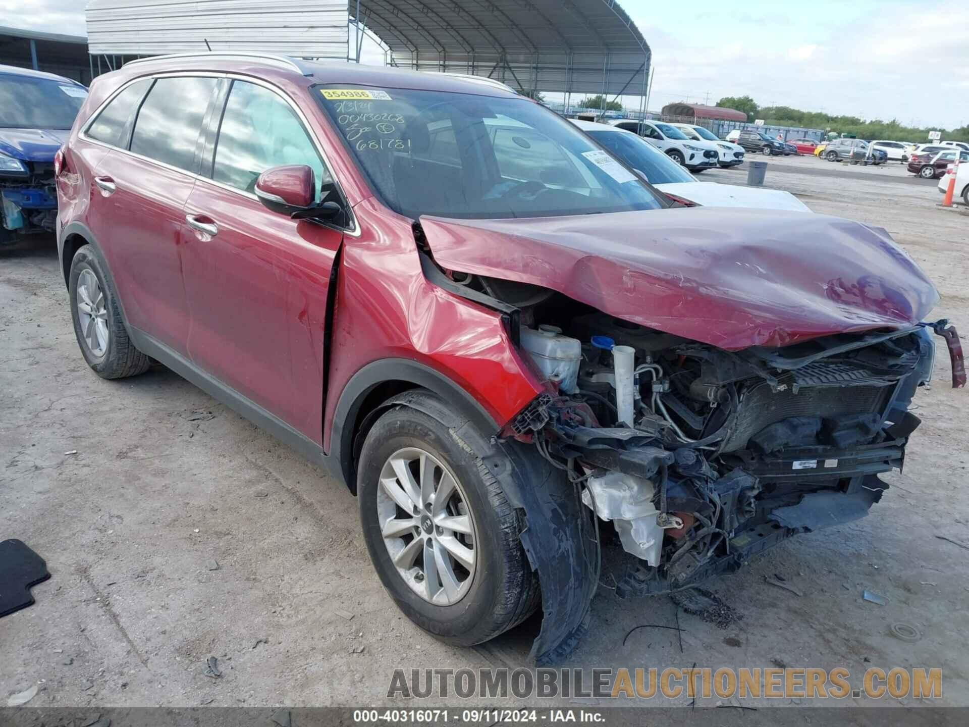 5XYPG4A33LG681781 KIA SORENTO 2020