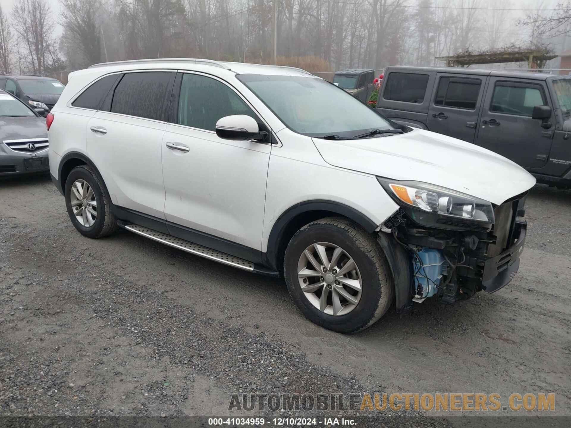 5XYPG4A35GG056367 KIA SORENTO 2016