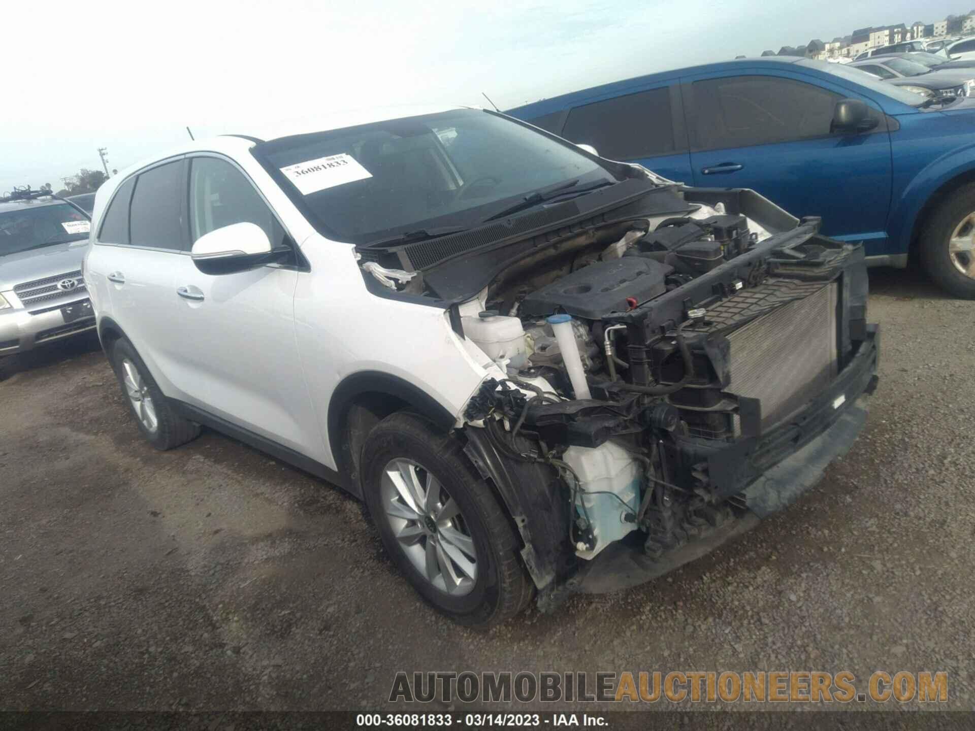 5XYPG4A35KG513669 KIA SORENTO 2019