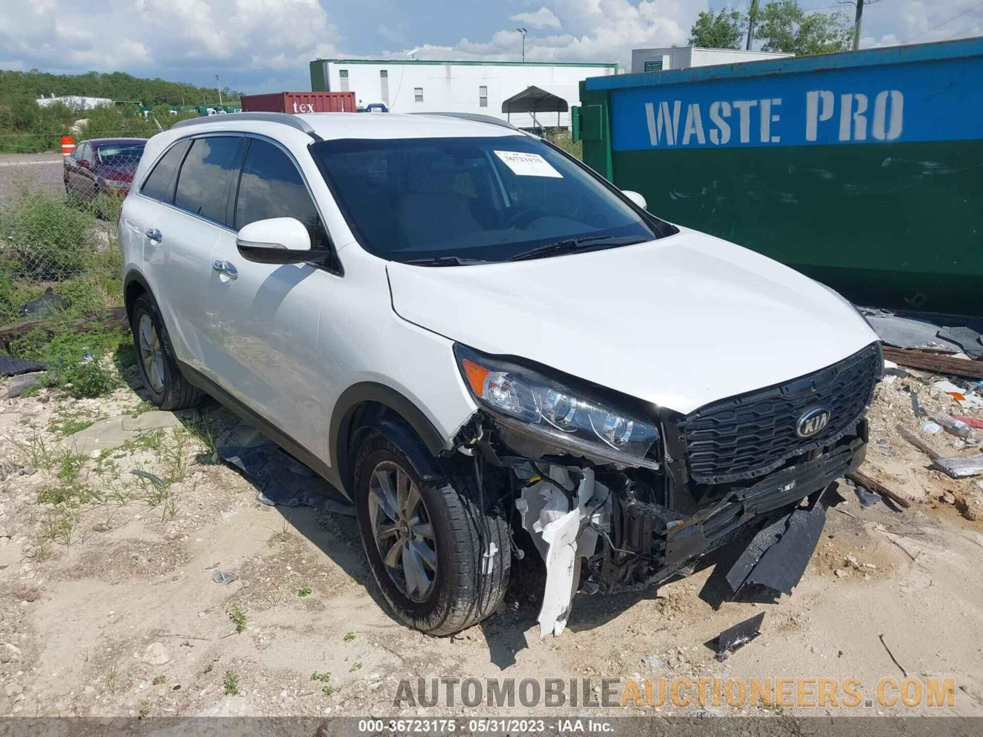 5XYPG4A35KG524302 KIA SORENTO 2019