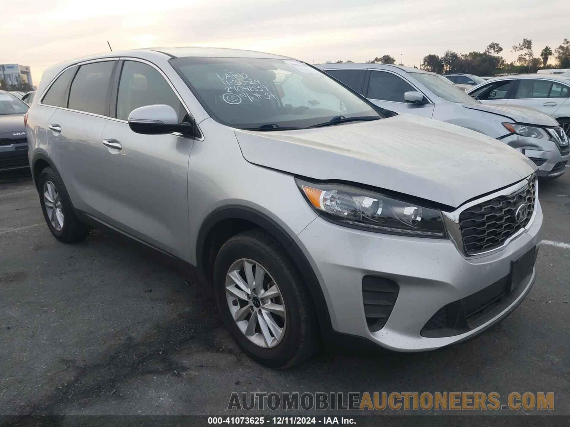 5XYPG4A35KG538622 KIA SORENTO 2019