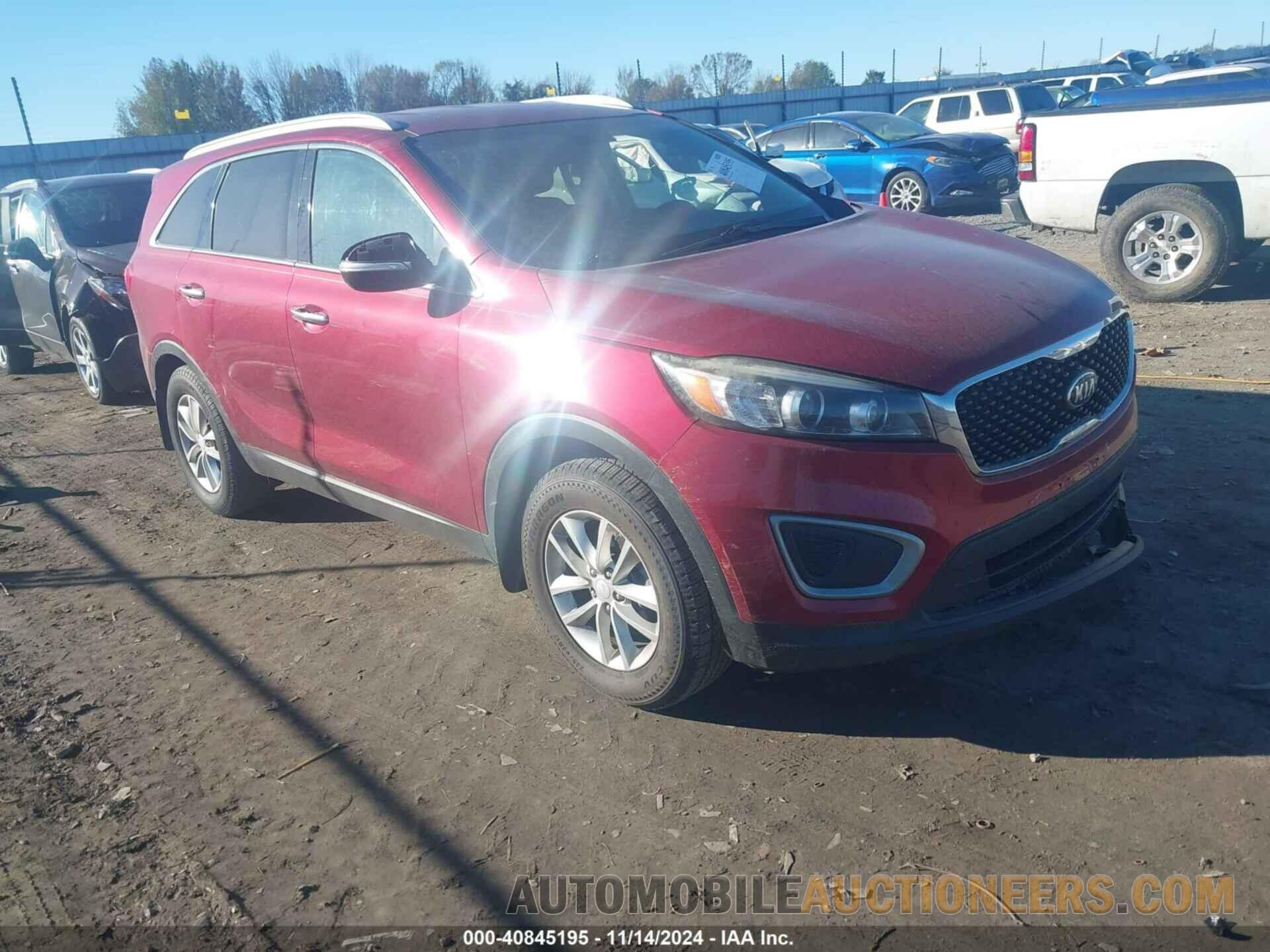 5XYPG4A36GG050027 KIA SORENTO 2016