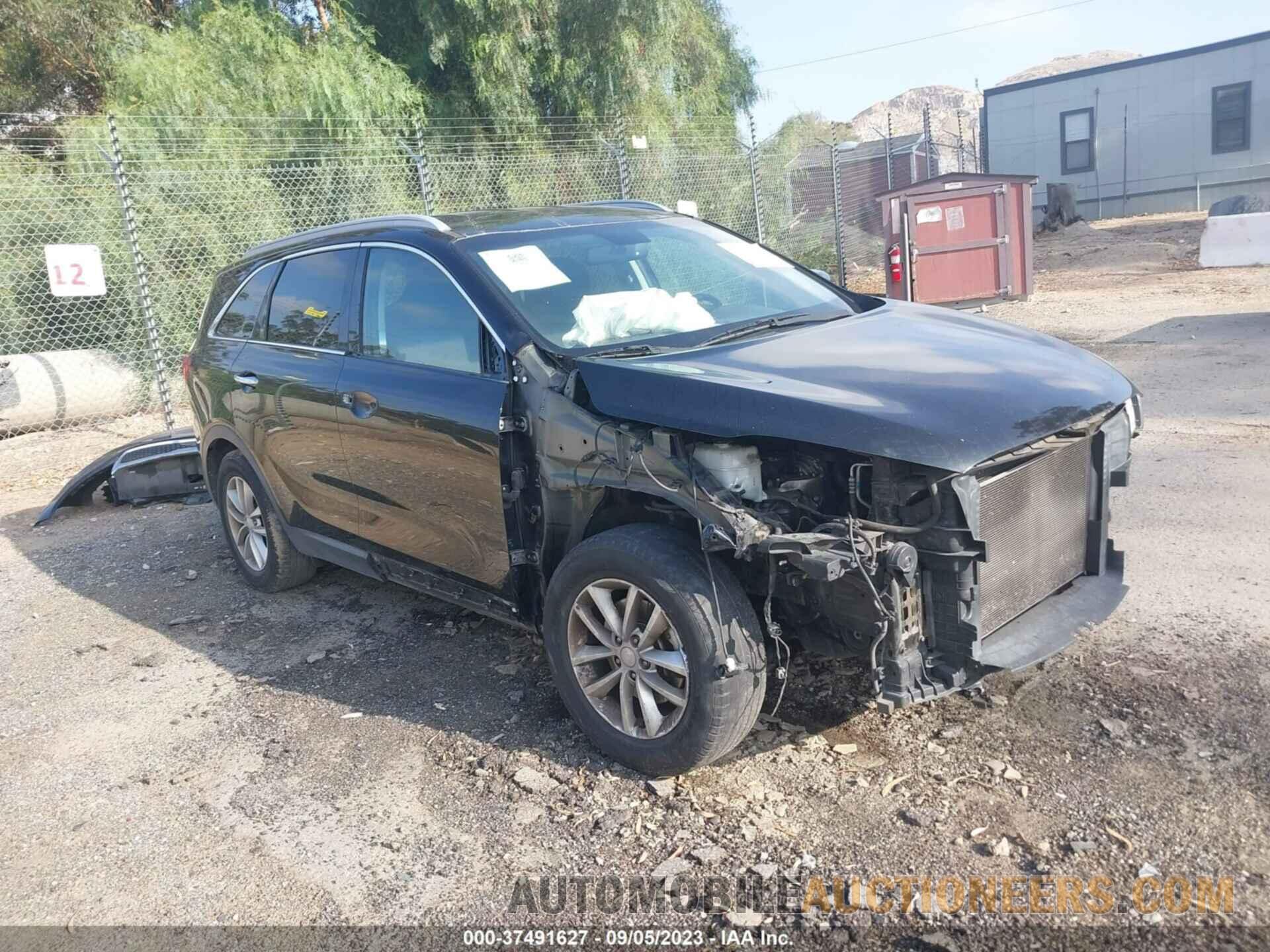 5XYPG4A36JG346107 KIA SORENTO 2018