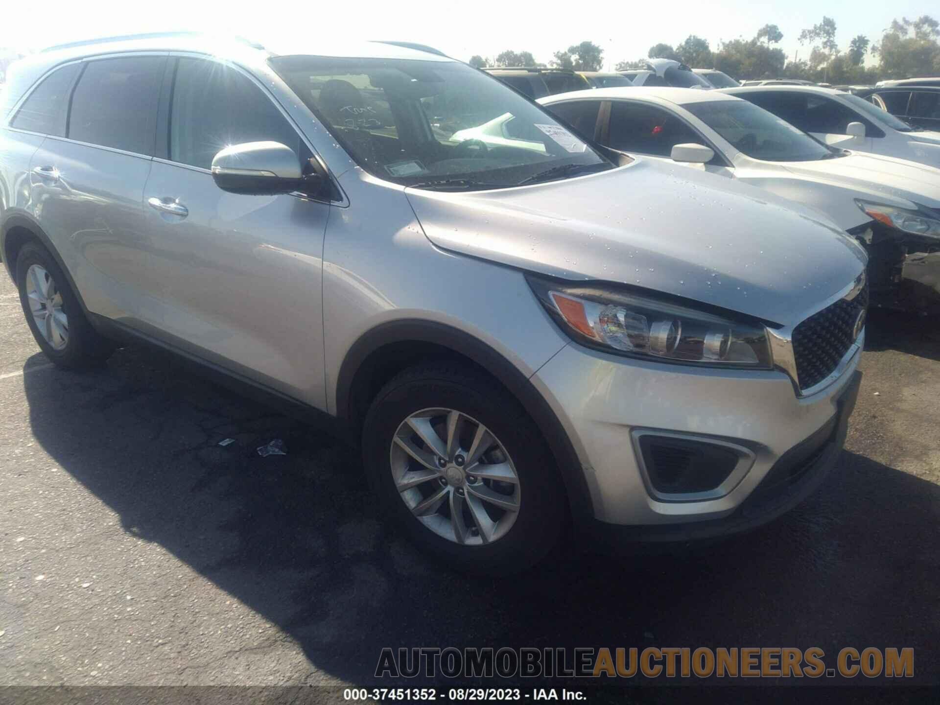 5XYPG4A36JG347127 KIA SORENTO 2018