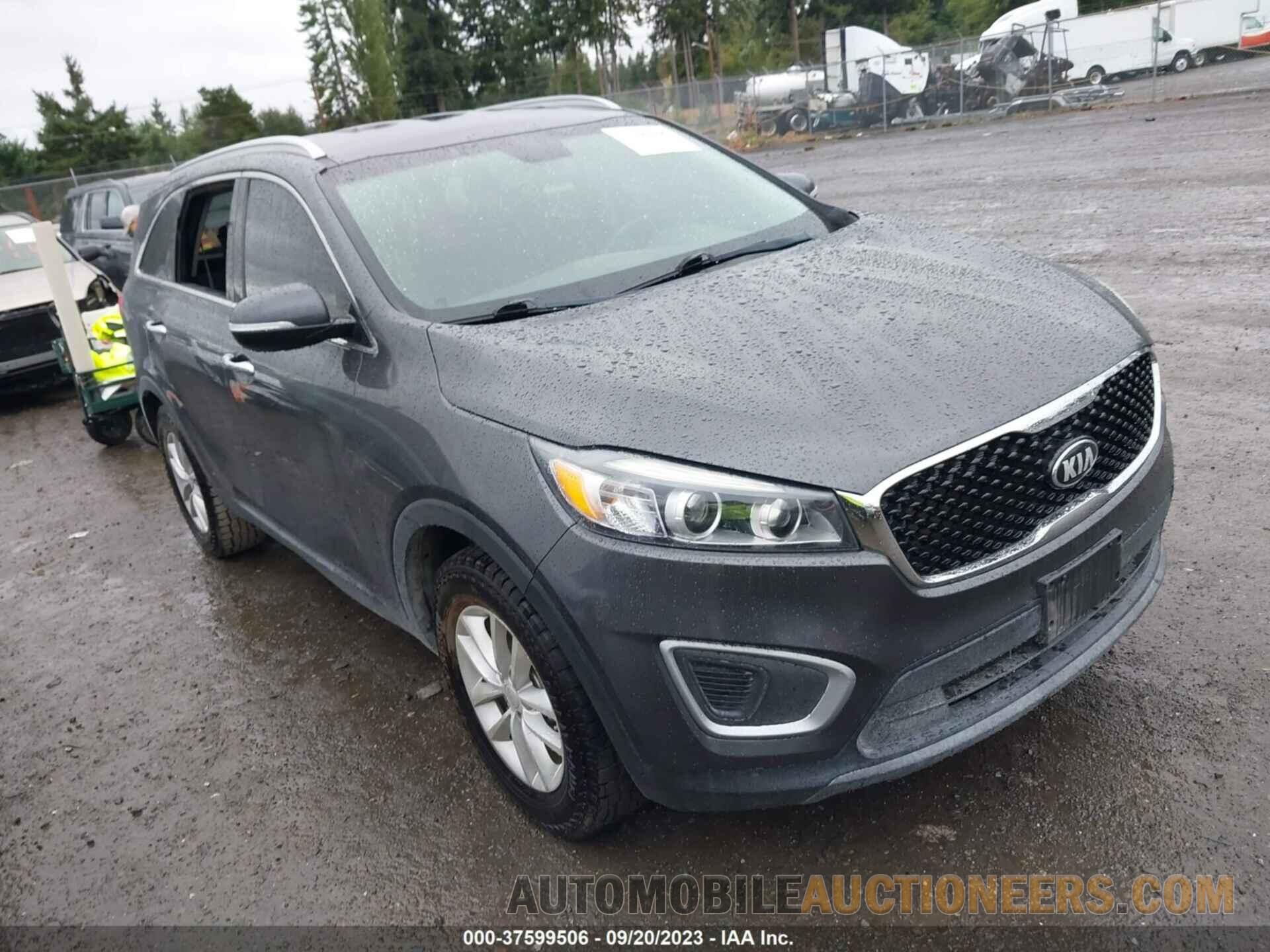 5XYPG4A36JG386168 KIA SORENTO 2018