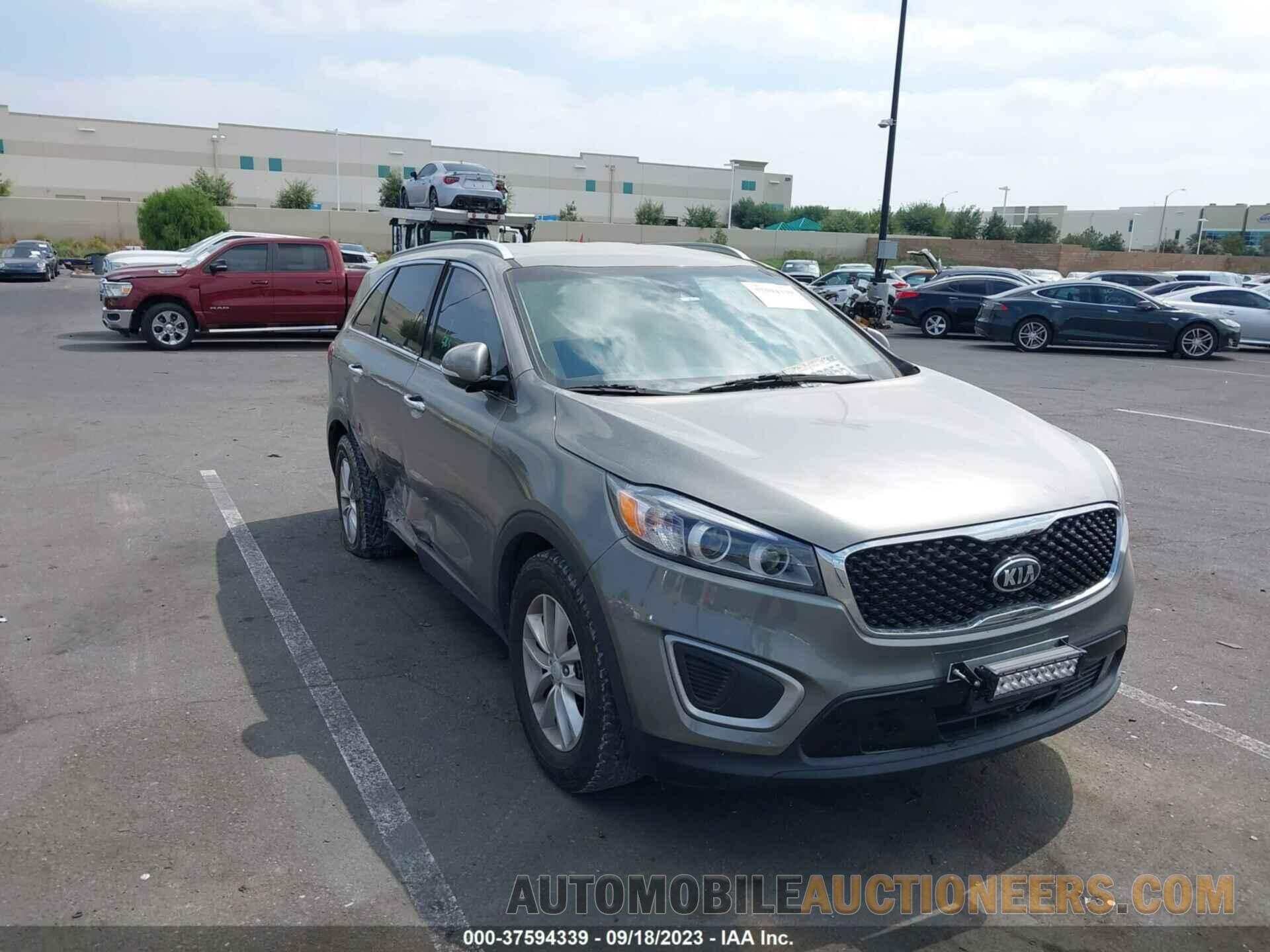 5XYPG4A36JG411604 KIA SORENTO 2018