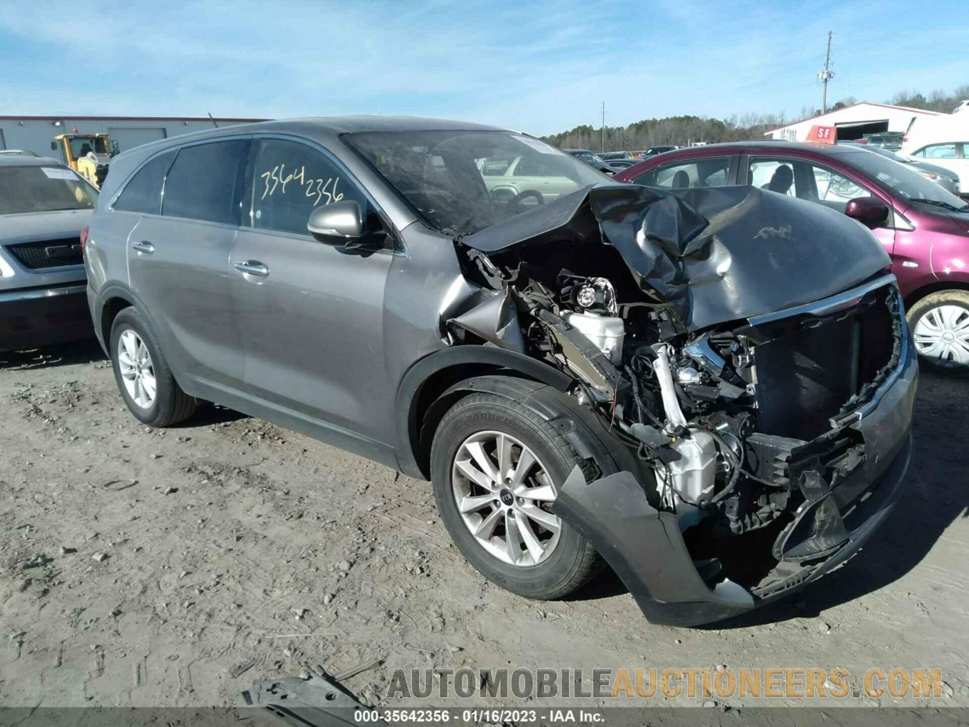 5XYPG4A36KG507119 KIA SORENTO 2019