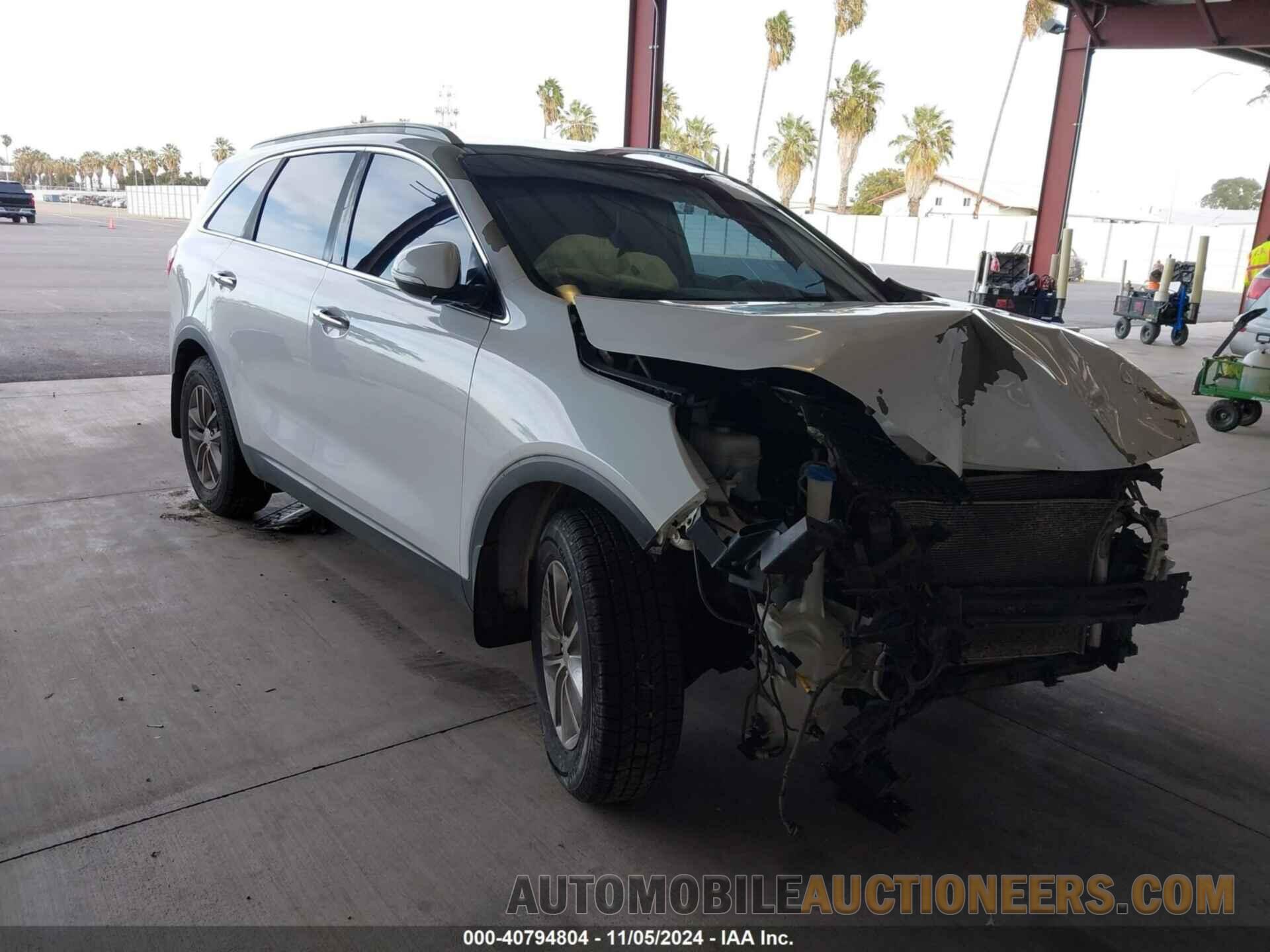 5XYPG4A37GG013567 KIA SORENTO 2016