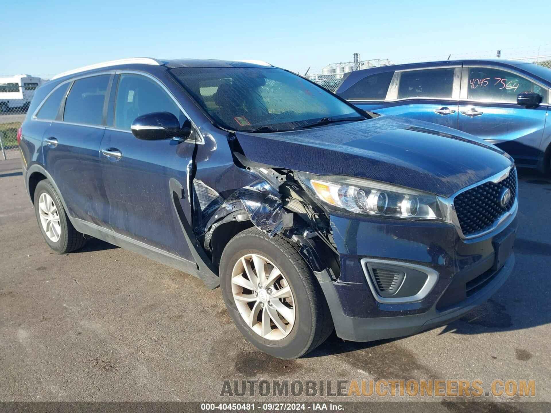 5XYPG4A37GG123471 KIA SORENTO 2016