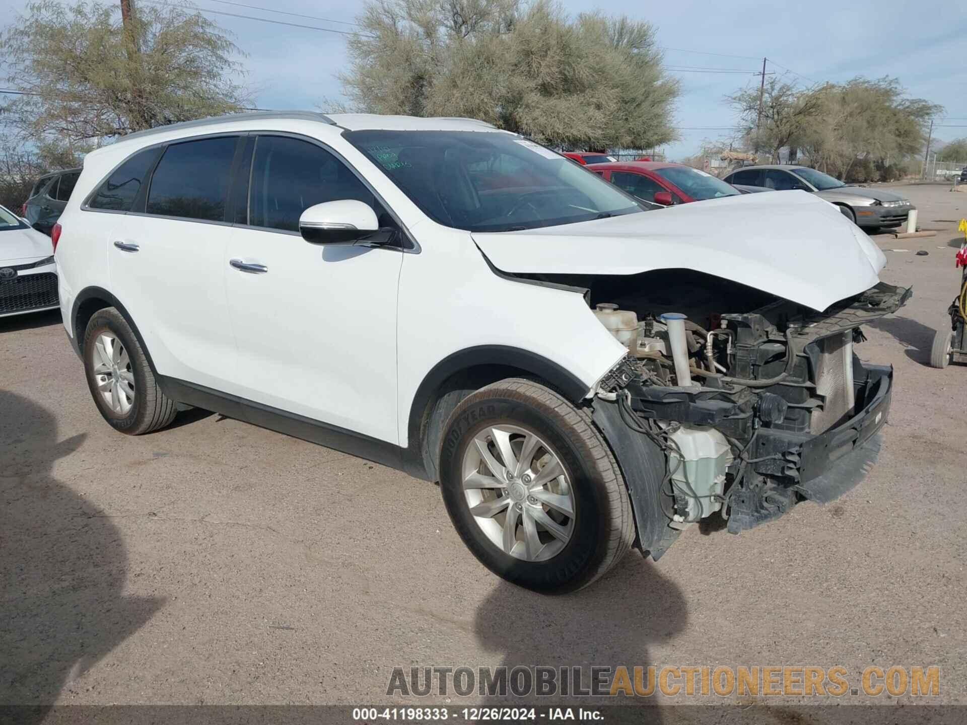 5XYPG4A37GG153697 KIA SORENTO 2016