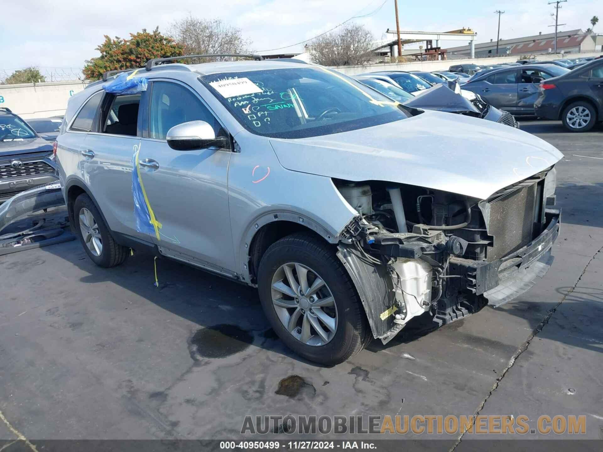 5XYPG4A37HG268592 KIA SORENTO 2017